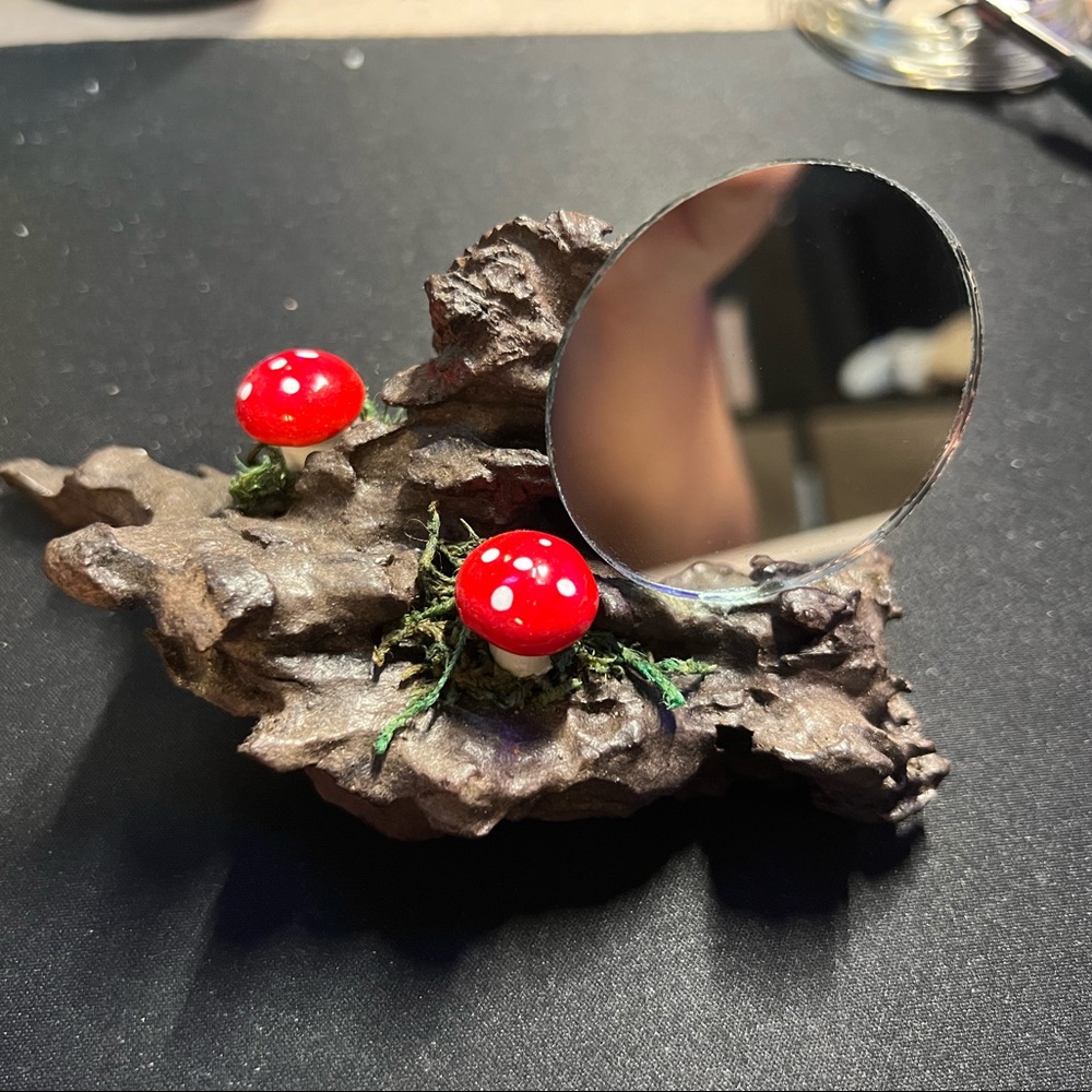 Mushroom mirror